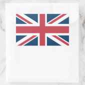 Sticker Rectangulaire Le drapeau britannique Union Jack (Sac)