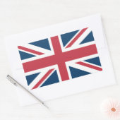 Sticker Rectangulaire Le drapeau britannique Union Jack (Enveloppe)
