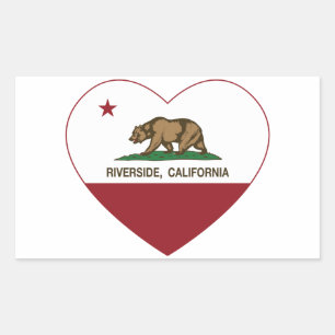 Sticker Rectangulaire le drapeau de la californie