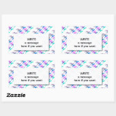 Sticker Rectangulaire Le Grand Danois Pat (Feuille)