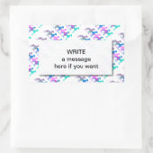 Sticker Rectangulaire Le Grand Danois Pat (Sac)