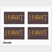 STICKER RECTANGULAIRE LE HOBBIT™ (Feuille)
