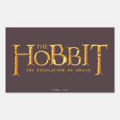 STICKER RECTANGULAIRE LE HOBBIT™ (Devant)