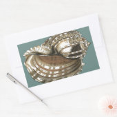 Sticker Rectangulaire Le joyau de l'océan (Enveloppe)