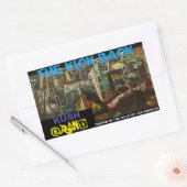 STICKER RECTANGULAIRE LE KICKBACK KUSH (Enveloppe)