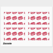 Sticker Rectangulaire Le Kiss (Feuille)