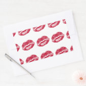 Sticker Rectangulaire Le Kiss (Enveloppe)