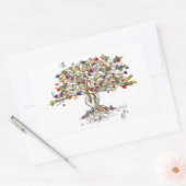 Sticker Rectangulaire Le lac Charles Pride (Enveloppe)