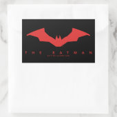 Sticker Rectangulaire Le logo Batman Bat (Sac)