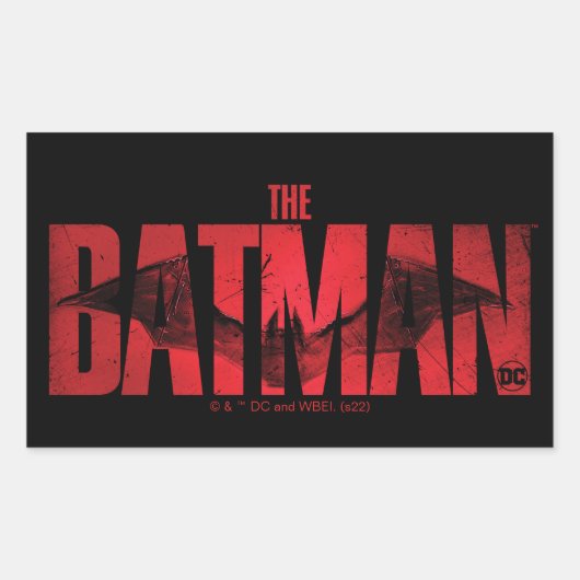 Sticker Rectangulaire Le logo du théâtre Batman (Devant)