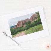 Sticker Rectangulaire Le long du sentier à Roxborough (Enveloppe)