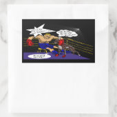 Sticker Rectangulaire Le Match (Sac)