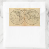 Sticker Rectangulaire Le Monde 2 (Sac)