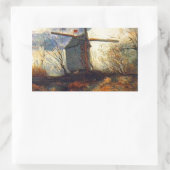 Sticker Rectangulaire Le Moulin de la Galette Van Gogh (Sac)