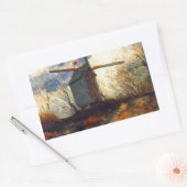 Sticker Rectangulaire Le Moulin de la Galette Van Gogh (Enveloppe)