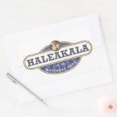 Sticker Rectangulaire Le Parc national de Haleakala (Enveloppe)