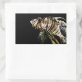 Sticker Rectangulaire Le poisson-Lion (Sac)