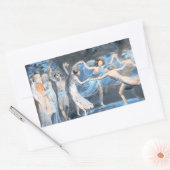 Sticker Rectangulaire Le rêve de la nuit d'été, William Blake (Enveloppe)