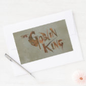 Sticker Rectangulaire Le roi des Gobelins (Enveloppe)