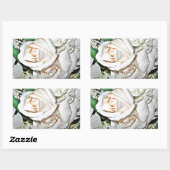 Sticker Rectangulaire Le Rose_ (Feuille)