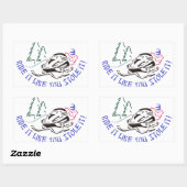 Sticker Rectangulaire Le Stocker (Feuille)