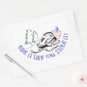 Sticker Rectangulaire Le Stocker (Enveloppe)