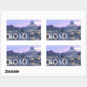 Sticker Rectangulaire Le Vatican | Rome, Italie (Feuille)