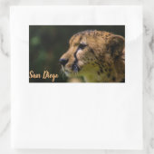 Sticker Rectangulaire Le zoo de San Diego (Sac)