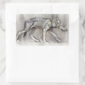 Sticker Rectangulaire Lean Pup (Sac)
