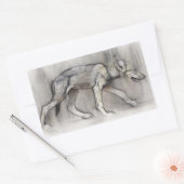 Sticker Rectangulaire Lean Pup (Enveloppe)
