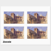 Sticker Rectangulaire Leander Russ L'Église du Saint-Sépulcre (Feuille)