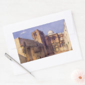 Sticker Rectangulaire Leander Russ L'Église du Saint-Sépulcre (Enveloppe)