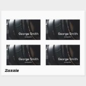 Sticker Rectangulaire Lecteur de caméra (Feuille)