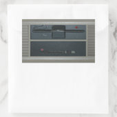 Sticker Rectangulaire Lecteur de disque 5,25 pouces (Sac)