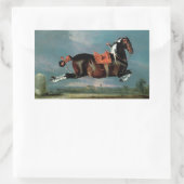 Sticker Rectangulaire L'élevage du Cheval Piebald "Cehero" (Sac)