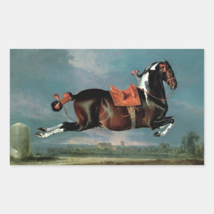 Sticker Rectangulaire L'élevage du Cheval Piebald "Cehero"