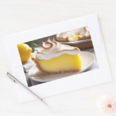 Sticker Rectangulaire Lemon Meringue Pie (Enveloppe)