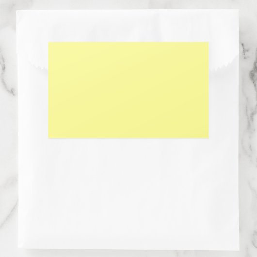 Sticker Rectangulaire Lemon Sherbet (Sac)