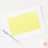 Sticker Rectangulaire Lemon Sherbet (Enveloppe)