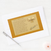 Sticker Rectangulaire L'engagement de Florence Nightingale (Enveloppe)