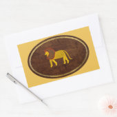 Sticker Rectangulaire Leo 2008 (Enveloppe)
