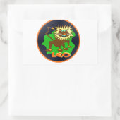 Sticker Rectangulaire leo zodiaque (Sac)