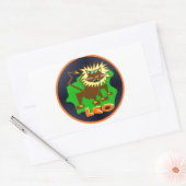 Sticker Rectangulaire leo zodiaque (Enveloppe)