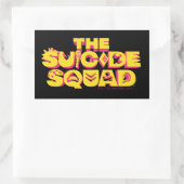 Sticker Rectangulaire L'équipe du suicide | Logo d'icône de caractère (Sac)