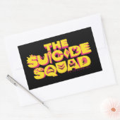Sticker Rectangulaire L'équipe du suicide | Logo d'icône de caractère (Enveloppe)
