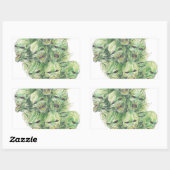 Sticker Rectangulaire Les Âmes De L'Art Morts (Feuille)