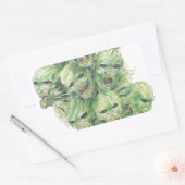 Sticker Rectangulaire Les Âmes De L'Art Morts (Enveloppe)