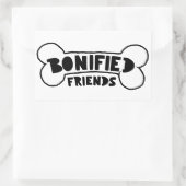 Sticker Rectangulaire Les Amis Oonifiés Chien Loyauté Cite Meilleur West (Sac)