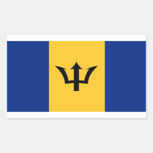 STICKER RECTANGULAIRE LES BARBADE