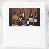 Sticker Rectangulaire Les Bouteilles des sorcières (Sac)